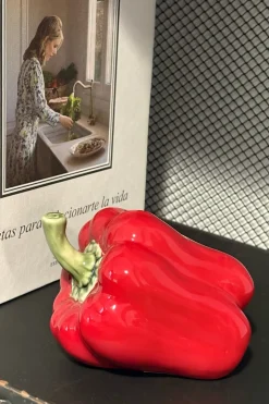 Adorno Diseño Pimiento Rojo