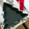 Bandeja Con Diseño De Árbol Verde Grande