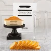 Bandeja De Cristal & Bizcocho En Bolsa