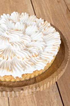 Base De Madera Con Pie