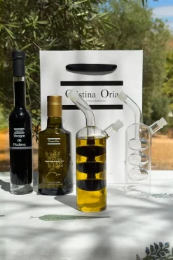 Bolsa Aceite Cornicabra & Aceitera Y Vinagrera