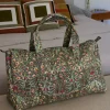 Bolsa De Viaje Flores Verdes