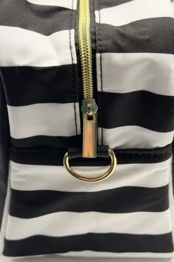 Bolsa Isotérmica Blanca Y Negra Con Mensaje “Delicious Moments”