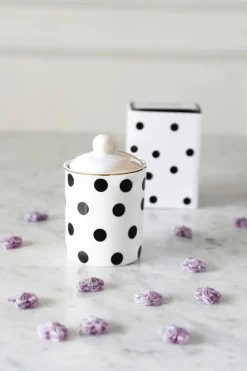 Bolsa Tarro De Puntos Co Con Violetas