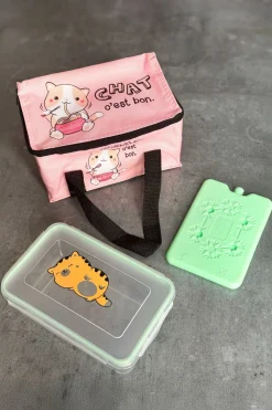 Bolsa Térmica Con Fiambrera Kawaii
