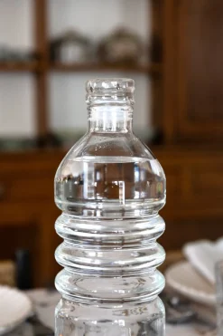 Botella De Cristal Con Figura Ballena