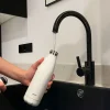 Botella Térmica Con Doble Pared Blanca