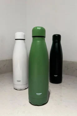 Botella Térmica Con Doble Pared Blanca