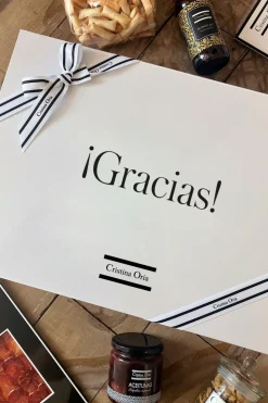 Caja Blanca Co Grande "Gracias"
