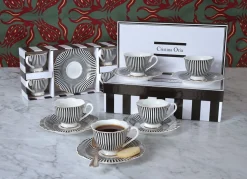 Caja De Regalo Tazas Espresso Y Platos Cristina Oria