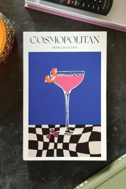 Caja Decorativa Con Diseño De Libro De Bebidas