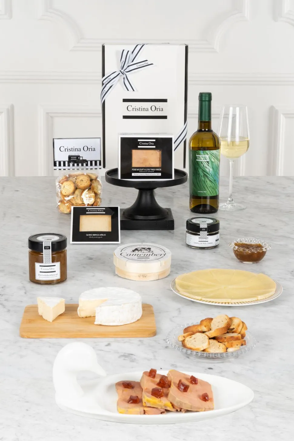 Caja Foie, Cheese & Wine