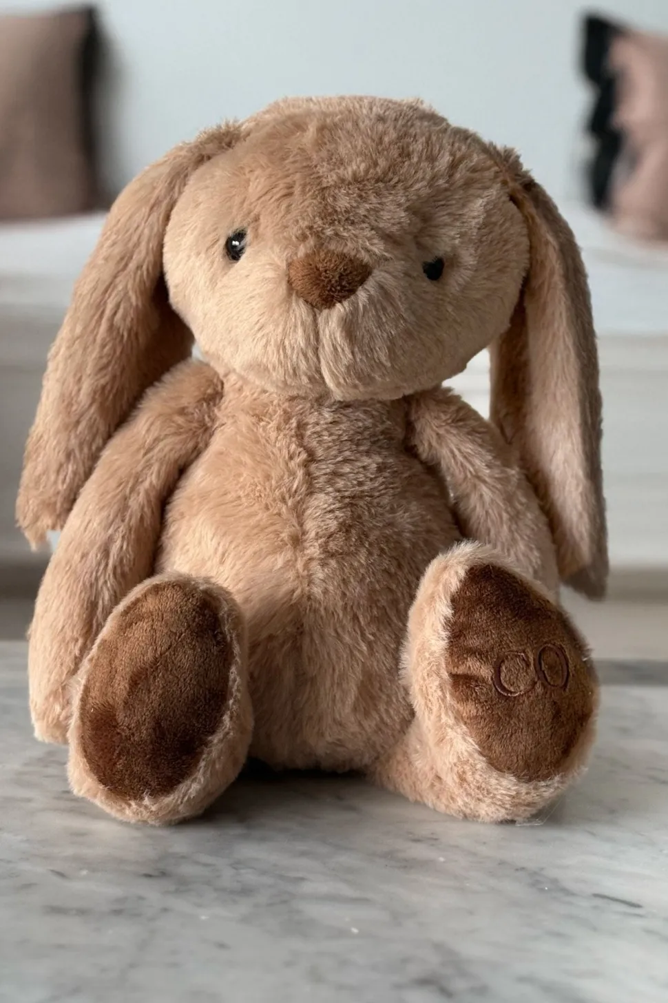 Caja Recién Mamá La Más Gourmet & Peluche Conejo Marrón CO