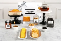 Caja Tetera De Cristal, Té & Dulces