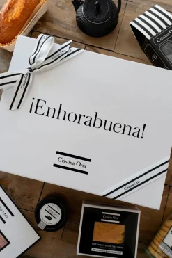 Caja Tetera De Cristal, Té & Dulces