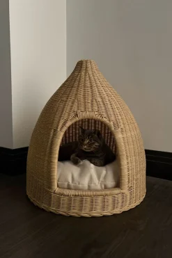Cama para Mascotas de Ratán