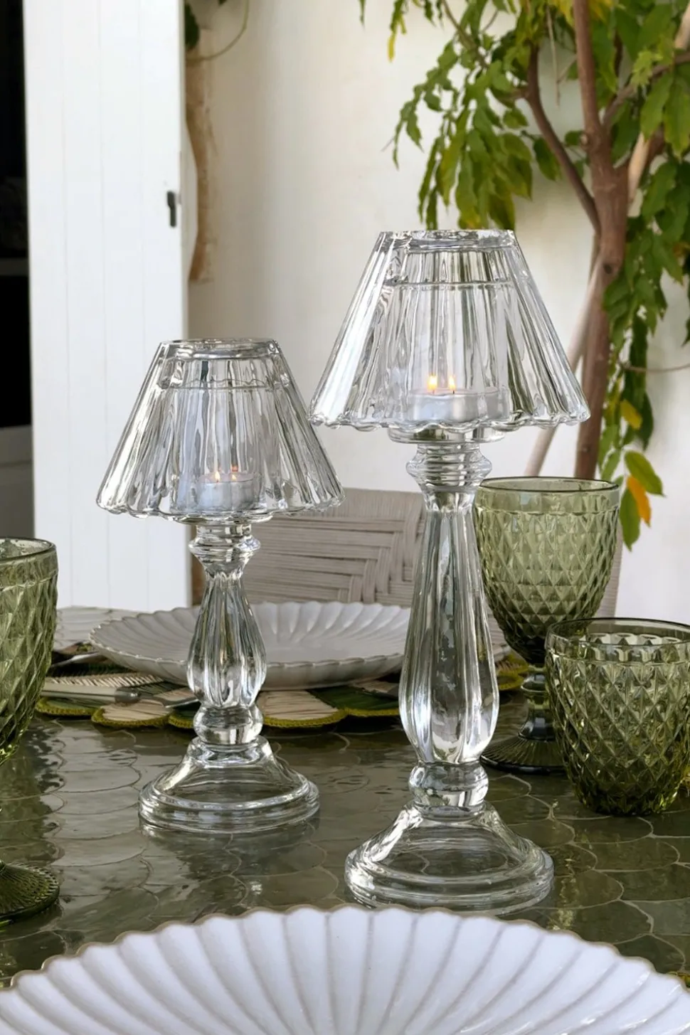 Candelabro De Cristal Con Diseño De Lámpara Londres