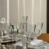 Candelabro De Cristal Con Soportes Para Cinco Velas