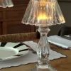Candelabro De Cristal Con Diseño De Lámpara París
