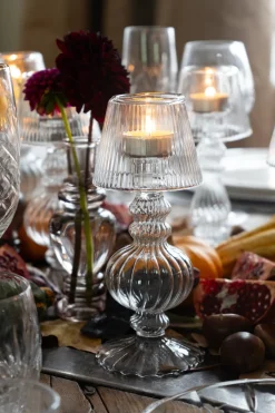 Candelabro De Cristal Con Diseño De Lámpara Viena