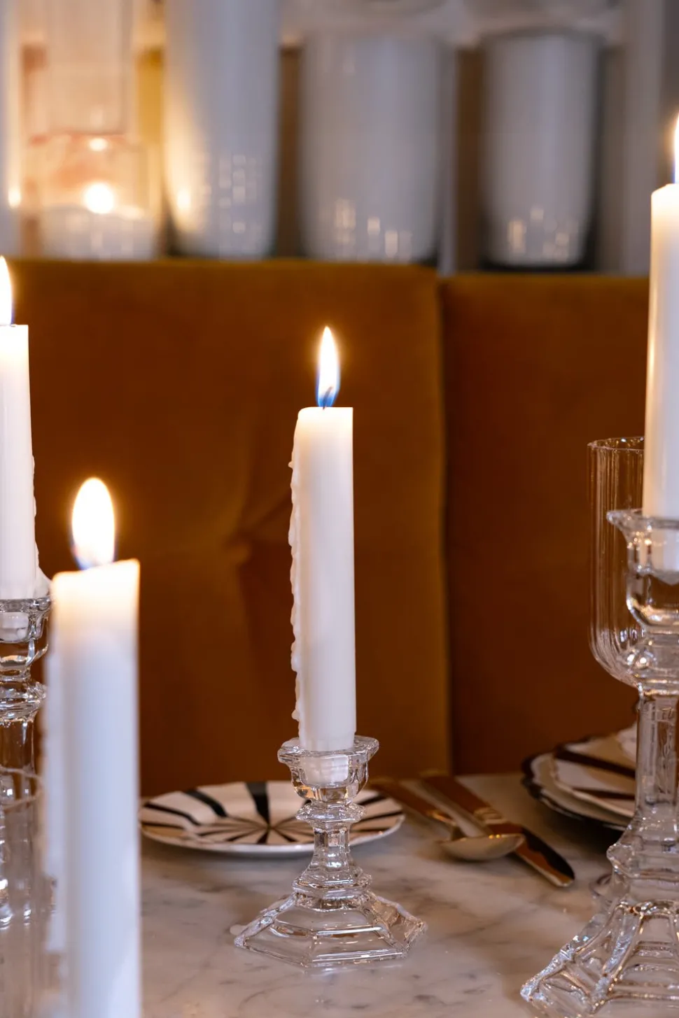 Candelabro De Cristal Pequeño