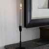 Candelabro Metálico Negro Pequeño