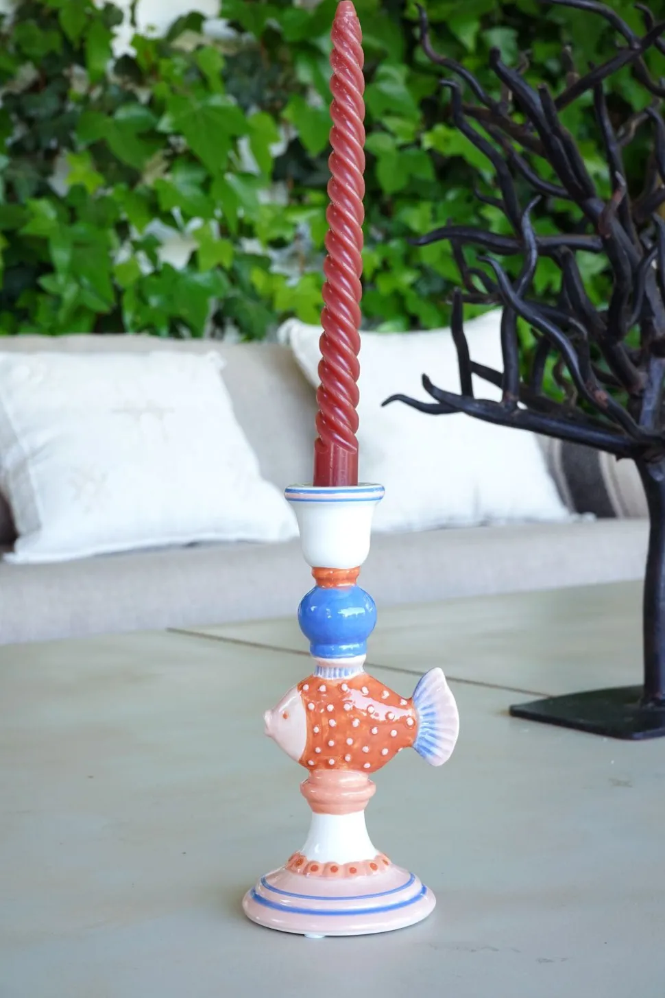 Candelabro Pez Naranja