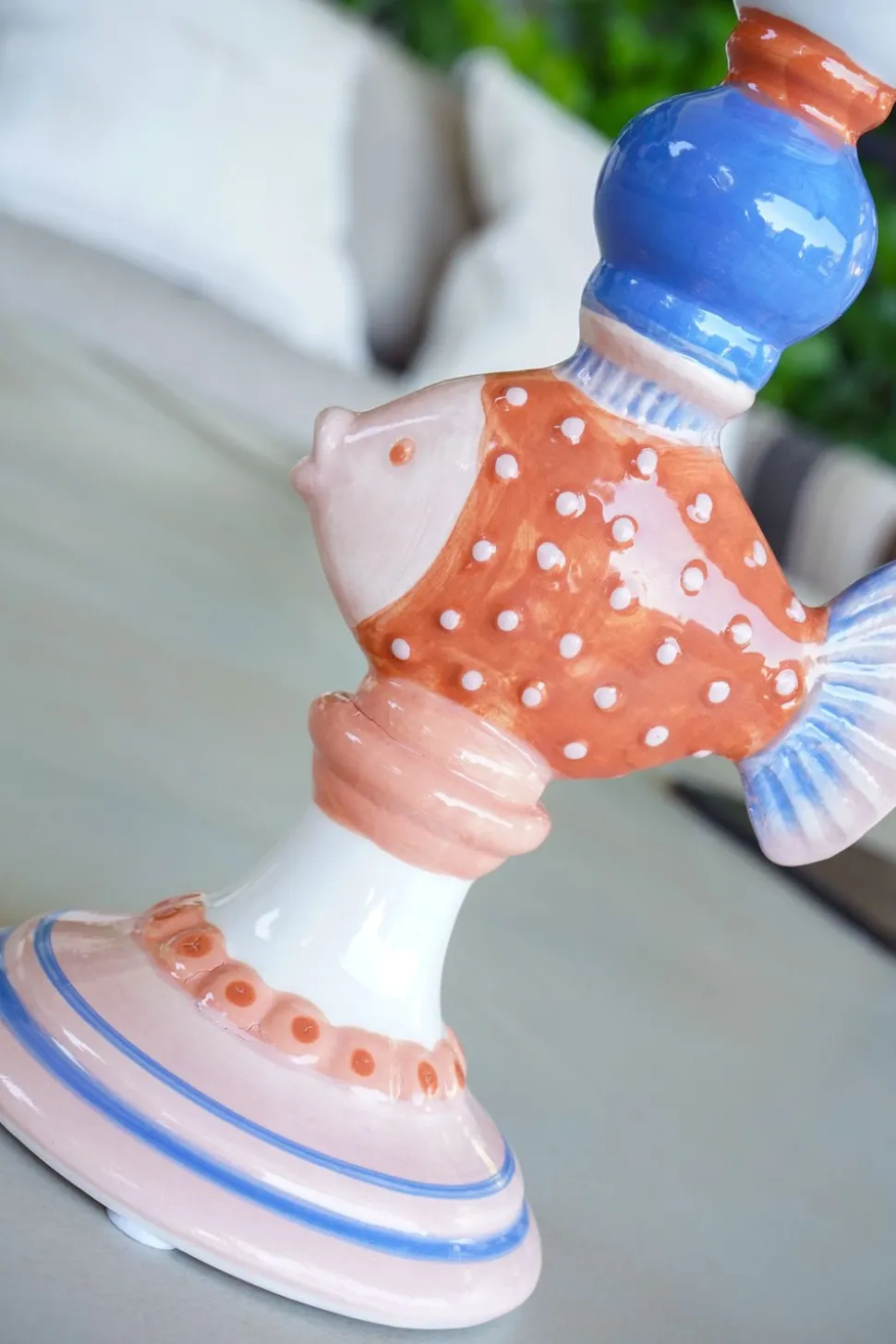 Candelabro Pez Naranja