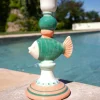 Candelabro Pez Verde