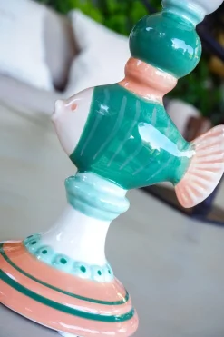 Candelabro Pez Verde