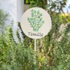 Cartel Para Plantas De Jardín Tomillo
