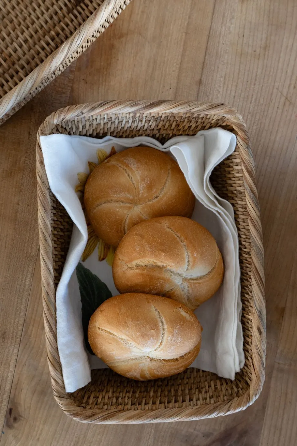 Cesta De Pan De Ratán