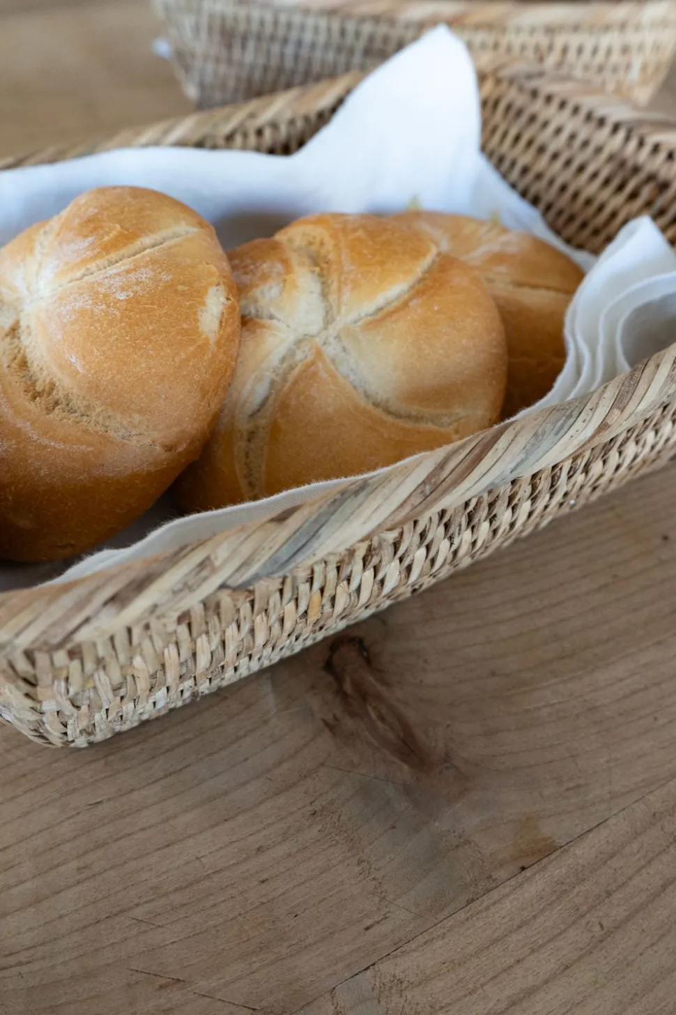 Cesta De Pan De Ratán