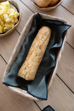 Cesta De Pan De Ratán Grande
