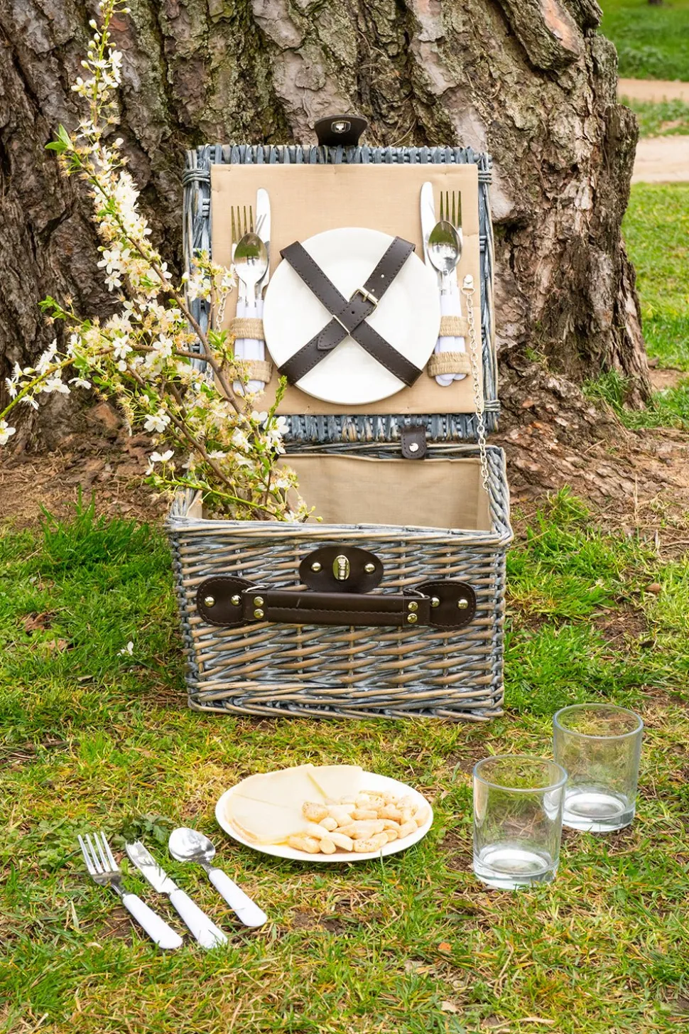 Cesta De Picnic Aperitivo Premium