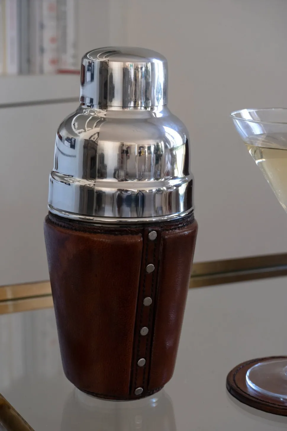 Coctelera De Cuero