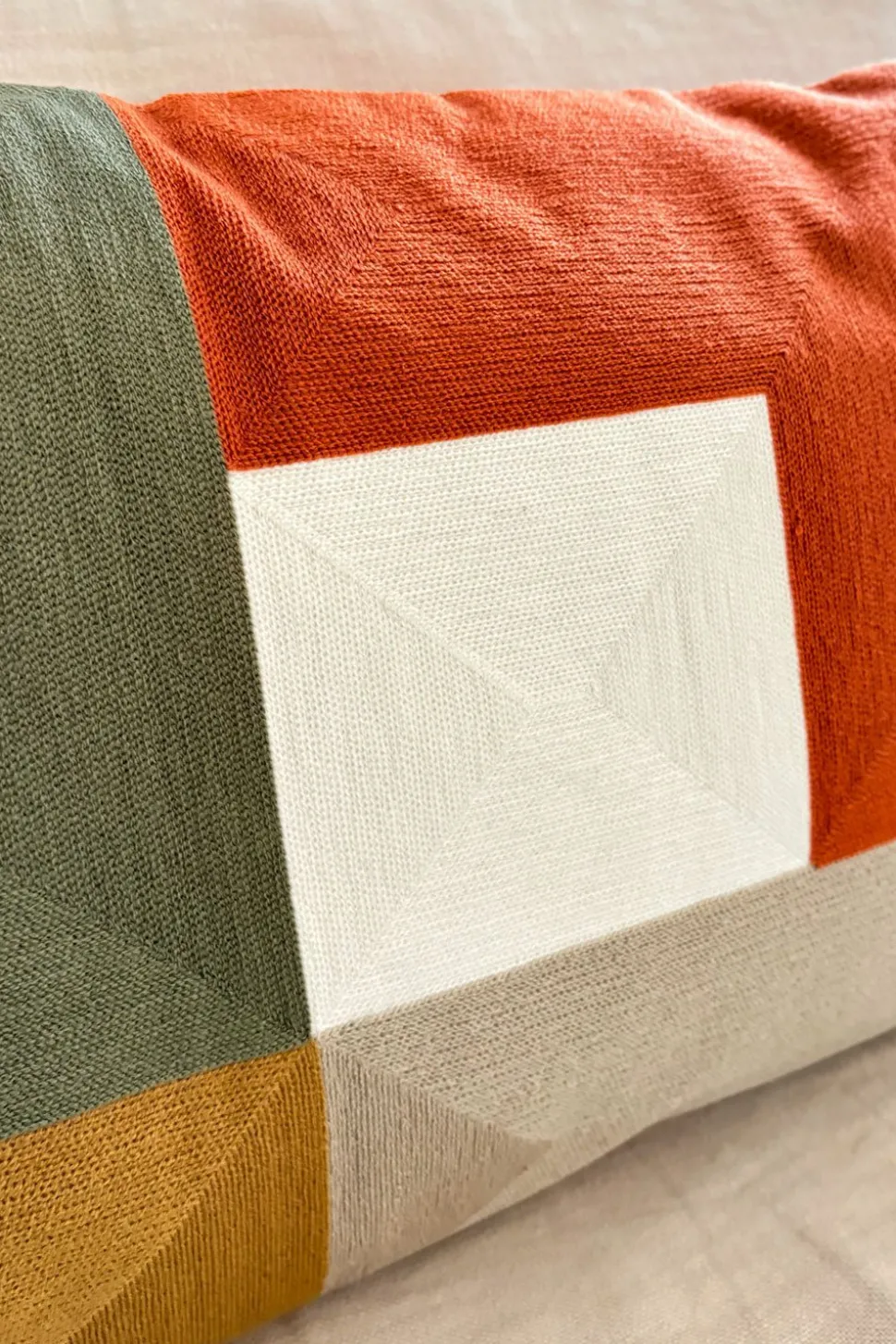 Cojín Tamba De Algodón Rectangular