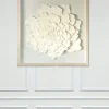 Cuadro De Cristal Con Flor En Papel Maché