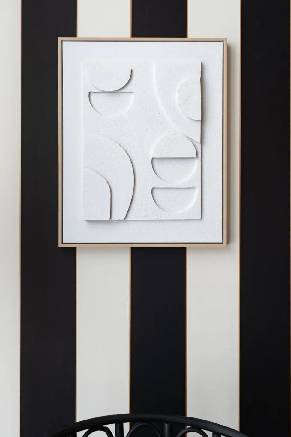 Cuadro De Lienzo Abstracto Con Efecto 3D