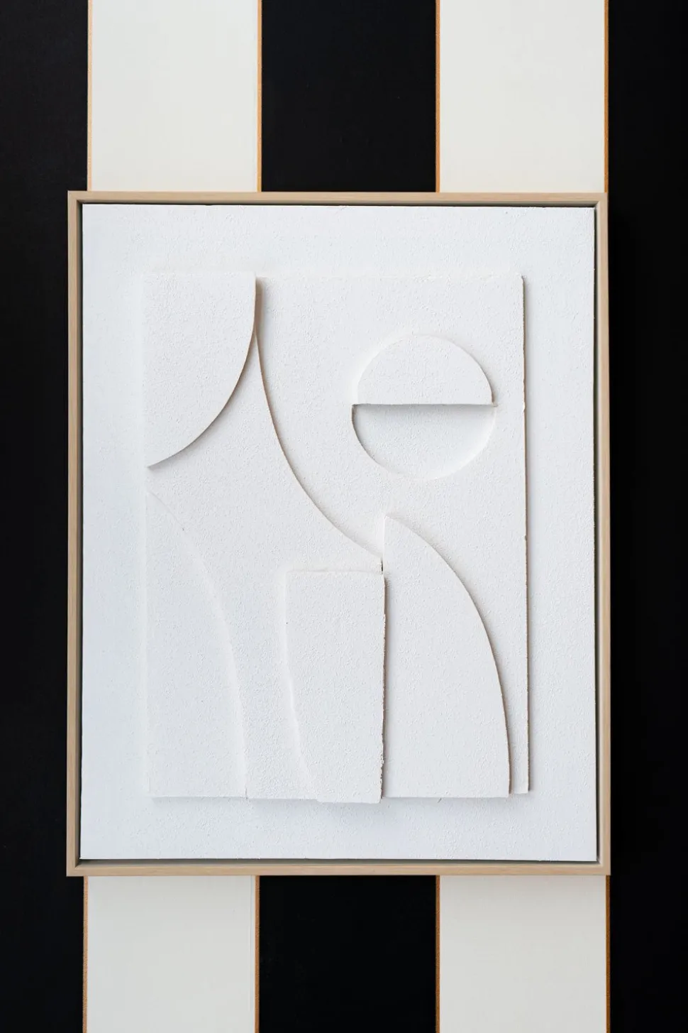 Cuadro De Lienzo Abstracto Con Efecto 3D