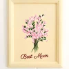 Cuadro De Madera "Best Mum"