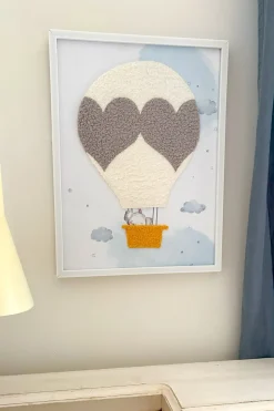 Cuadros Infantiles Con Diseño De Globos Y Animales En Relieve