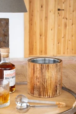 Cubitera De Madera Con Pinza