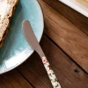 Cuchillo Con Diseño De Rosas