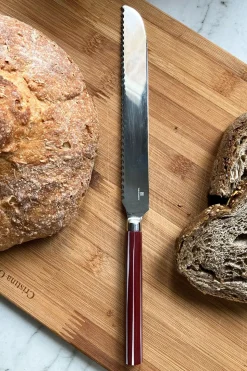 Cuchillo De Pan Con Mango De Resina De Colores