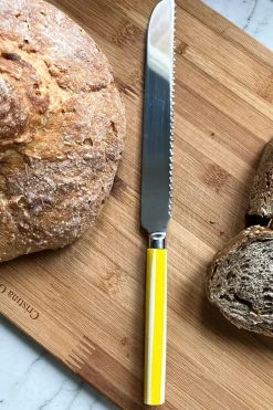 Cuchillo De Pan Con Mango De Resina De Colores