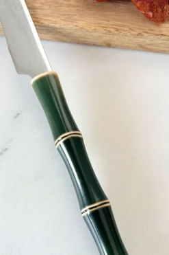 Cuchillo De Untar Diseño Bambú Verde