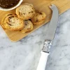 Cuchillo Queso Con Mango Cuadrado Blanco