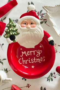 Cuenco Con Diseño De Papá Noel "Merry Christmas"