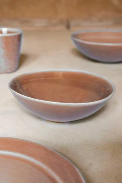 Cuenco De Gres Con Diseño Irregular